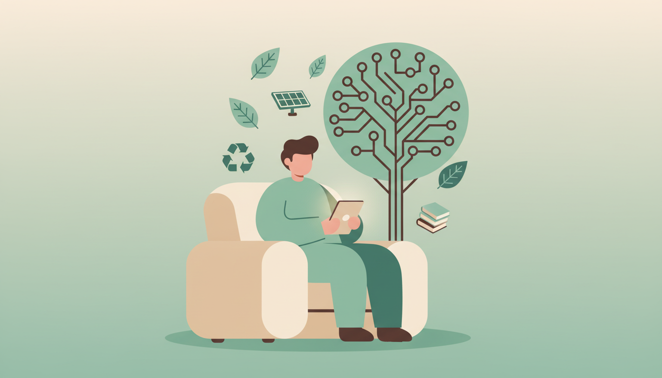 Nachhaltige digitale Bücher: Wie umweltfreundlich ist E-Book-Lesen wirklich?